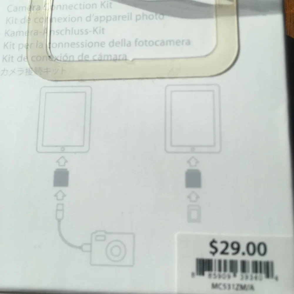 NEW iPad Digital Camera Connection Kit
